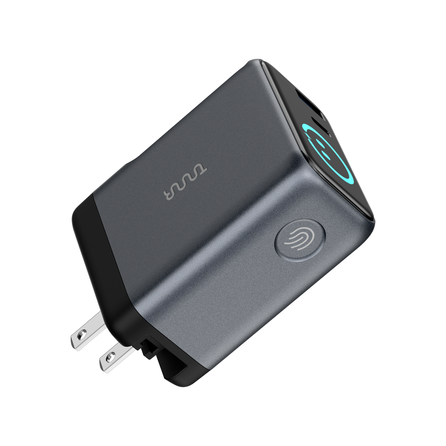 Taar OMI 70W GaN  Charger (Interactive Display & Retractable USB-C Cable)