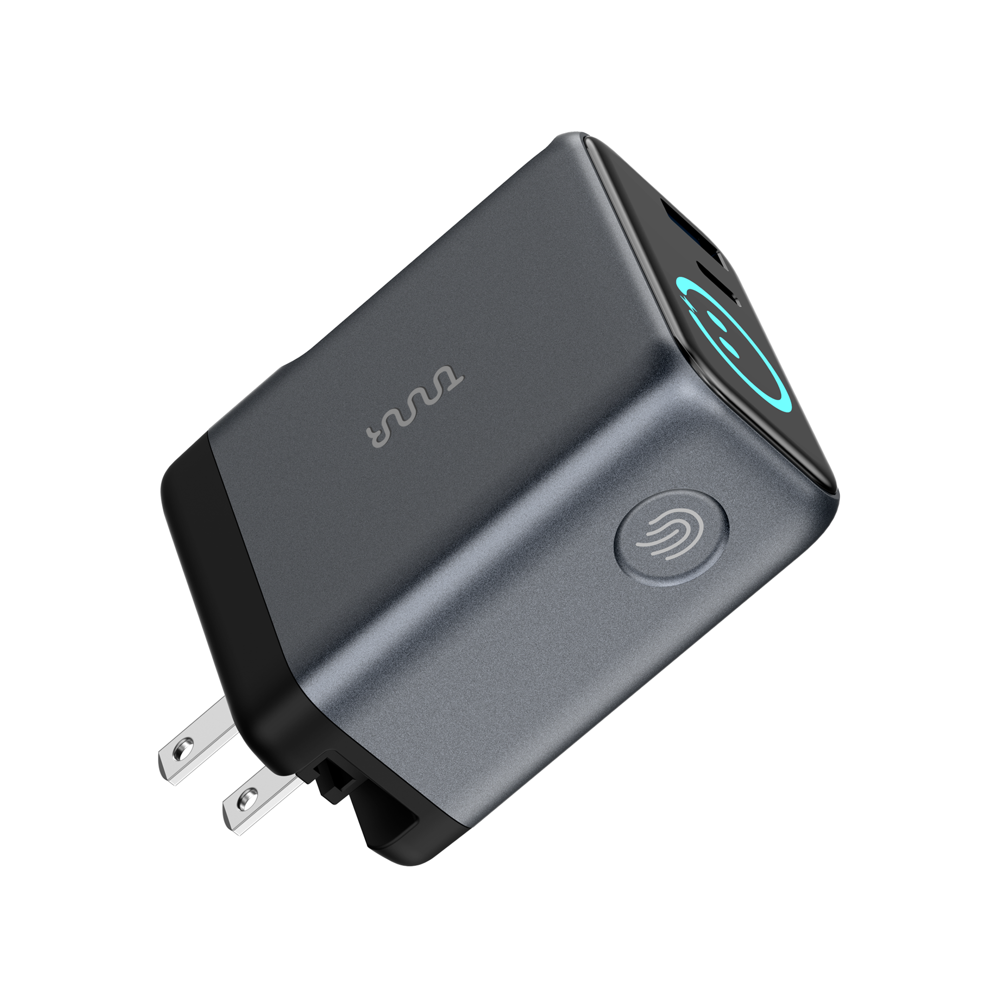 Taar OMI 70W GaN  Charger (Interactive Display & Retractable USB-C Cable)