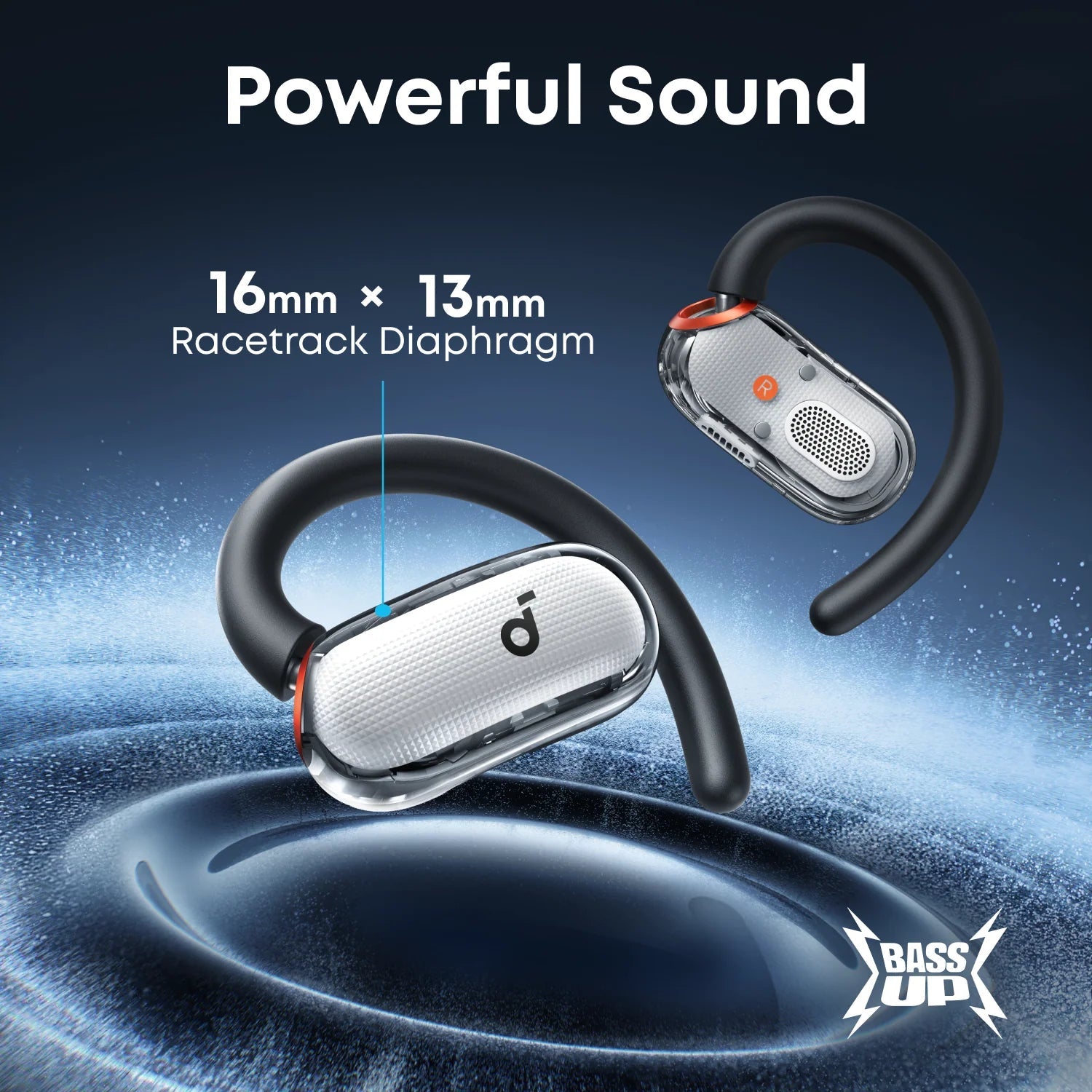 soundcore V40i | Comfortable Fit and Clear Sound, Lidless Case