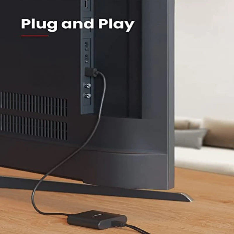 Nebula 4K Streaming Dongle with HDR, Android TV Box, 7000+ Apps, Compatible with Google Assistant and Chromecast, Supports Dolby Digital Plus, Plug-in Smart TV with Remote