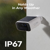 Eufy Security SoloCam S220, Solar Security Camera, Wireless Outdoor Camera