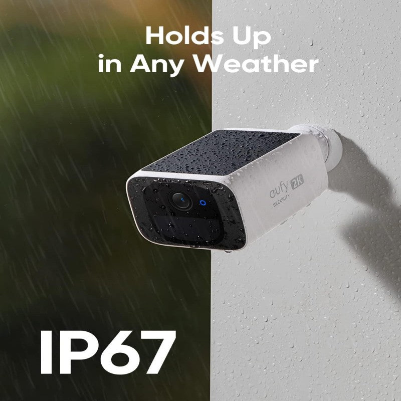 Eufy Security SoloCam S220, Solar Security Camera, Wireless Outdoor Camera