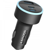 Anker Nano Car Charger 167.5w, 3-Ports (2 Usb-C & 1 Usb-A), with Usb-C to Usb-C 3.3ft Cable