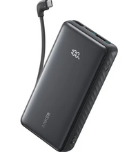 Anker Zolo Powerbank (20kmah, 22.5w, Built-In UsbC 90° Cable)