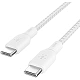 Anker Zolo Usb-C to Usb-C Cable (3.3ft, 240w, Braided) - White