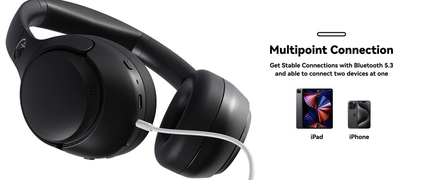Ace Headphones (Active Noise Cancellation)
