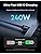 Anker Prime Thunderbolt 5 Cable (3.3ft, 80Gbps, 240w) 80Gps Data Transfer Up-To 120Gbps Bandwidth, Supports 8k Dual Displays - Black