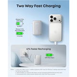 Anker Nano Power Bank 10,000mah, 45w, Built-In Retractable Usb-C Cable