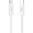 Anker Zolo Usb-C to Usb-C Cable (3.3ft, 240w, Braided) - White