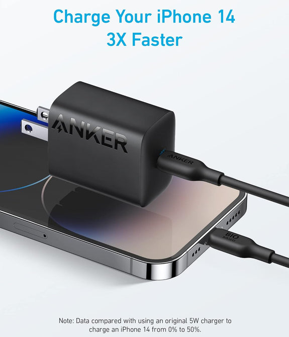 Anker 312 Nano 30w Usb-C Charger EU Plug – Black