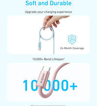 Anker Zolo USB C to USB C Cable, Braided 6ft