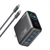 Anker Charger, 140W, 4-Port, PD 3.1 with 5ft Usb-C to Usb-C Cable