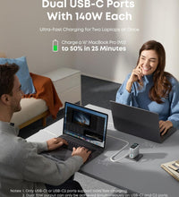 Anker Charger, 140W, 4-Port, PD 3.1 with 5ft Usb-C to Usb-C Cable