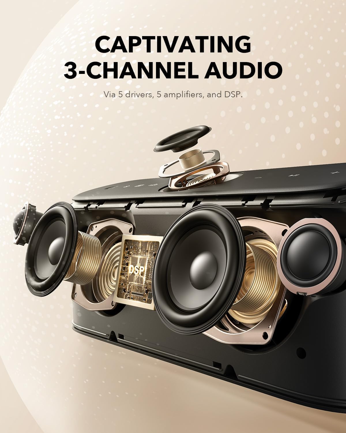Soundcore Motion X600 | High-Quality Sound Wireless Speaker