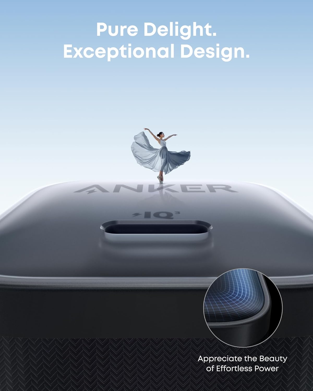 Anker Nano Charger, 45W Fast Charging, Compact and Foldable Plug 2-pin US