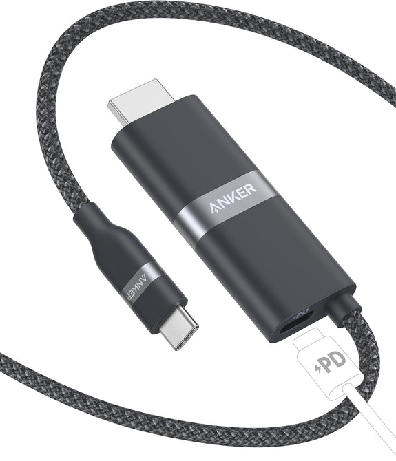Anker Nano Usb-C to HDMI Cable, 3ft, 4k, Braided