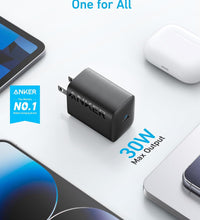 Anker 312 Nano 30w Usb-C Charger EU Plug – Black