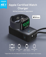 Anker MagGo Powerbank 10,000mah, 35w, For Apple Watch with Built-In Usb-C Cable