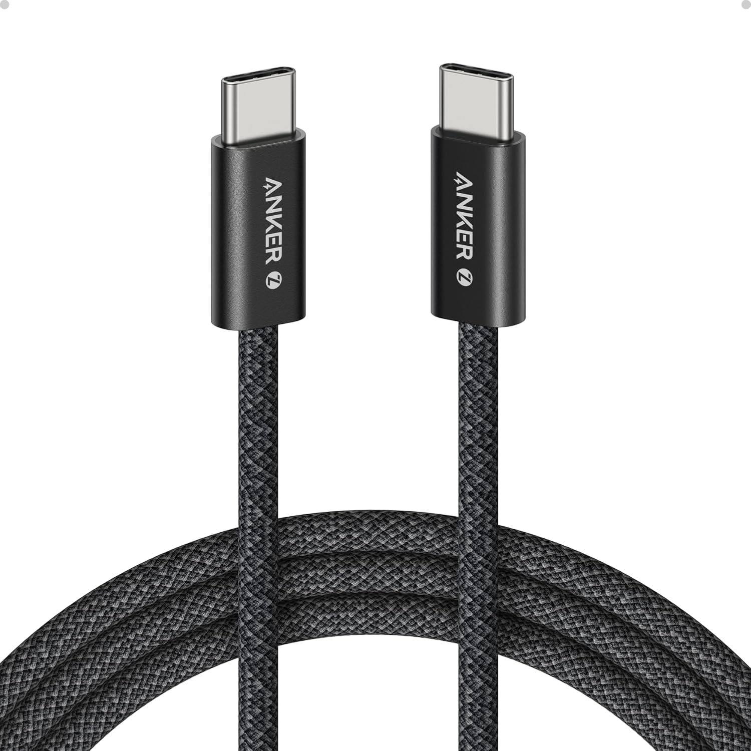 Anker Zolo USB C to USB C Cable, Braided 6ft