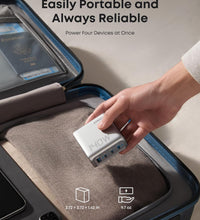 Anker Charger, 140W, 4-Port, PD 3.1 with 5ft Usb-C to Usb-C Cable