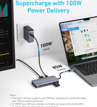 Anker 7-in-1 USB-C Hub, Dual Monitor USB C Docking Station