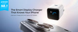 Anker Nano Charger (45W, Smart Display, 180° Foldable)