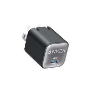 Anker 511 Charger (Nano 3, 30w) Usb-C GaN Charger 30W, PIQ 3.0 Foldable PPS, 2-Pin (US)
