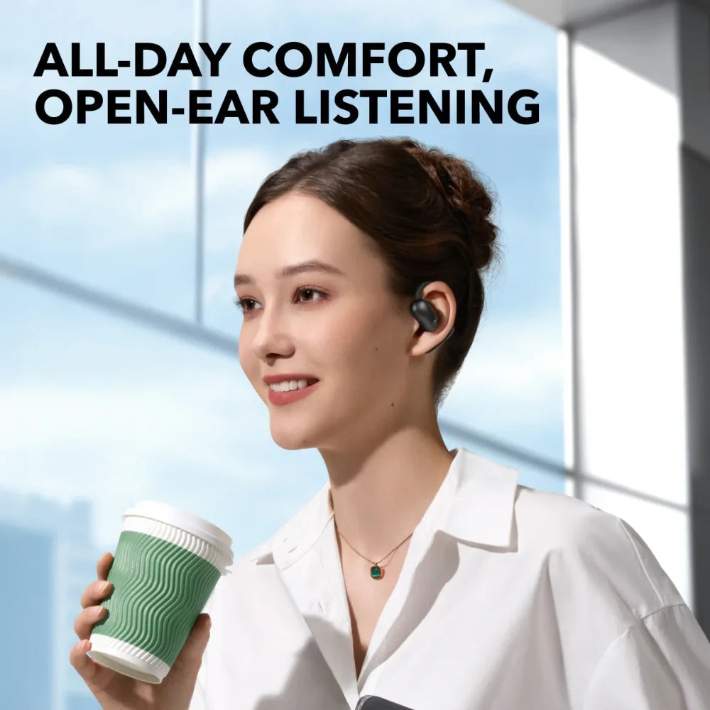 Soundcore Aerofit 2 True Wireless Noise Cancelling Earphones - Black | A3874G11