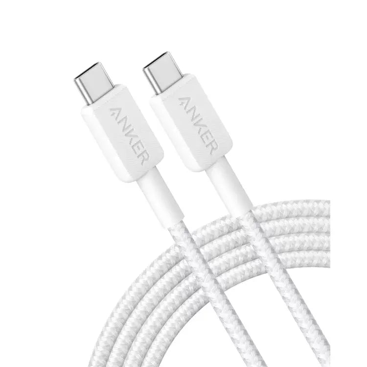 Anker 322 USB-C to USB-C Cable 6FT - White