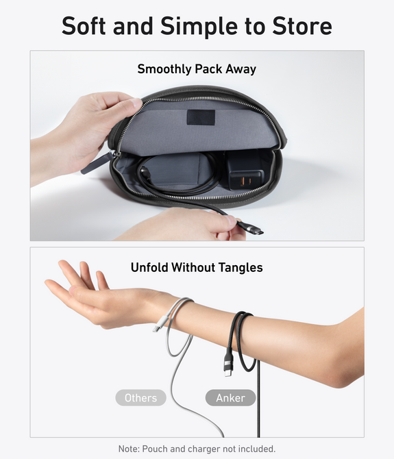 Anker Usb-C to Usb-C Cable (3ft, 240w, UpcycledBraided)