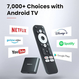 Nebula 4K Streaming Dongle with HDR, Android TV Box, 7000+ Apps, Compatible with Google Assistant and Chromecast, Supports Dolby Digital Plus, Plug-in Smart TV with Remote