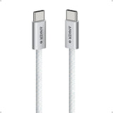 Anker Zolo Usb-C to Usb-C Cable (6ft, 240w, Braided) - White