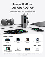 Anker Power Bank triple 100W USB-C ports and USB-A port