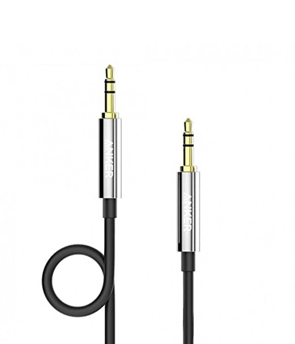 Anker 3.5 mm Male To Male Audio Cable Black