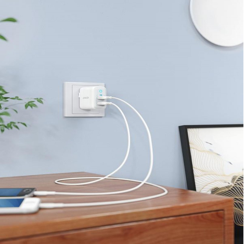 ANKER PowerPort II with 2 PIQ wall charger