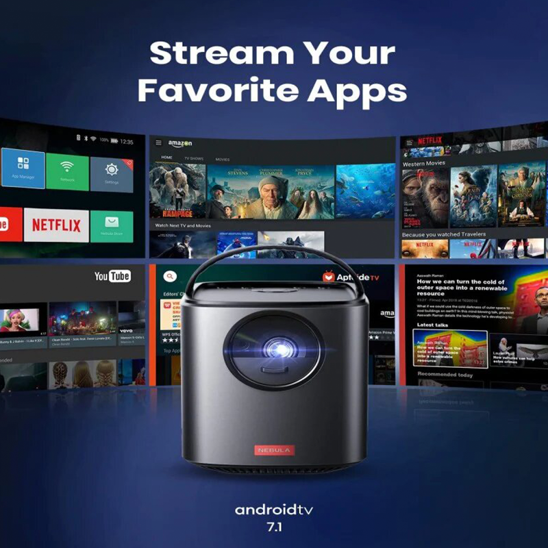 Nebula Mars II Pro Smart Portable Movie Projector Anker Pakistan