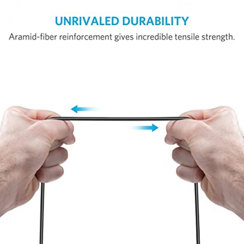 Anker 3.5 mm Male To Male Audio Cable Black