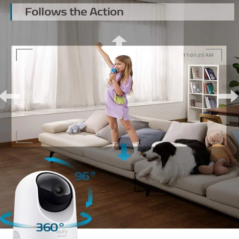 Eufy Security 2K Indoor Cam Pan & Tilt