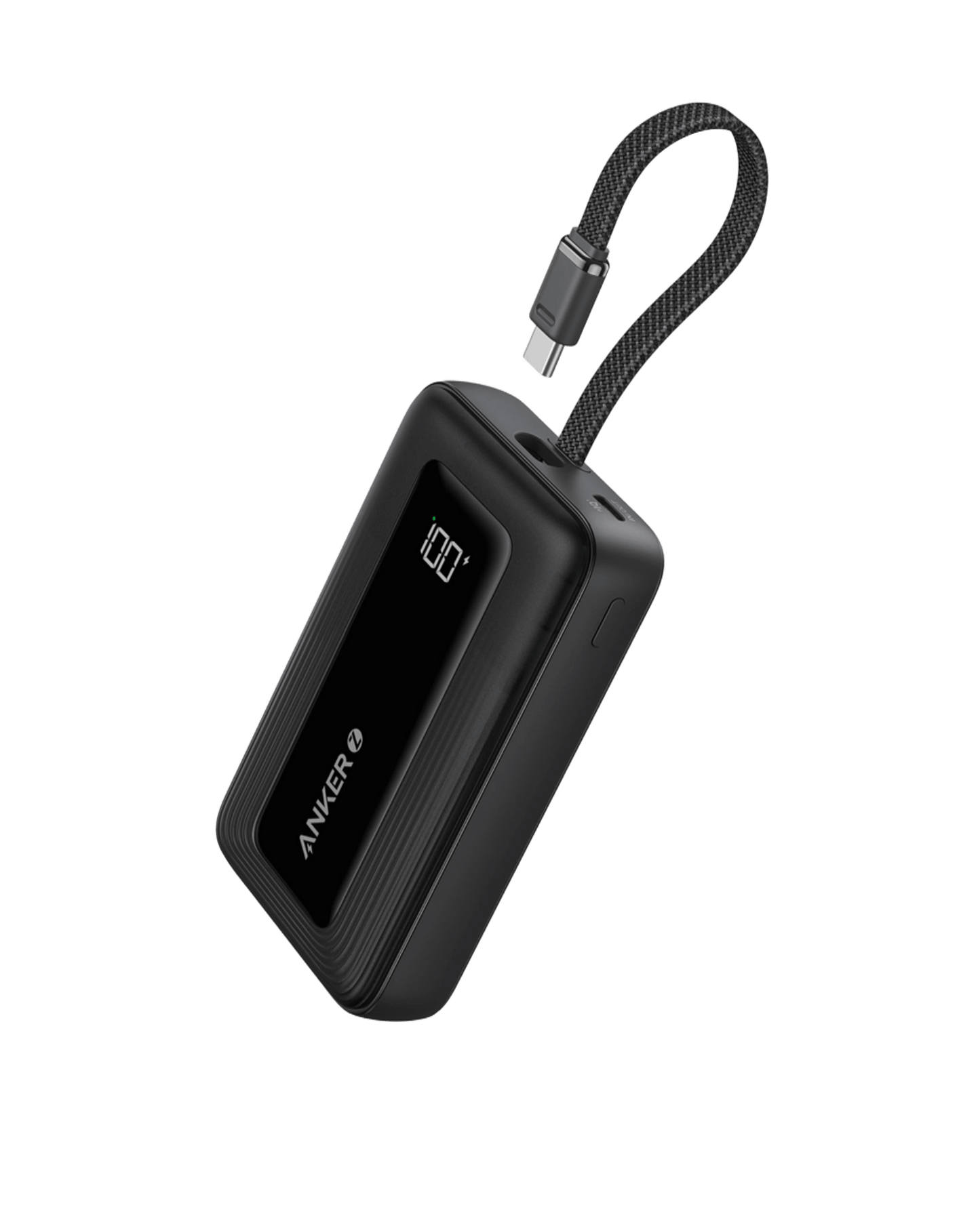 Anker Zolo Power Bank 10,000mah,30w,Fast Charging, 2-Ports Usb-C + Usb-A Ports, Digital Display