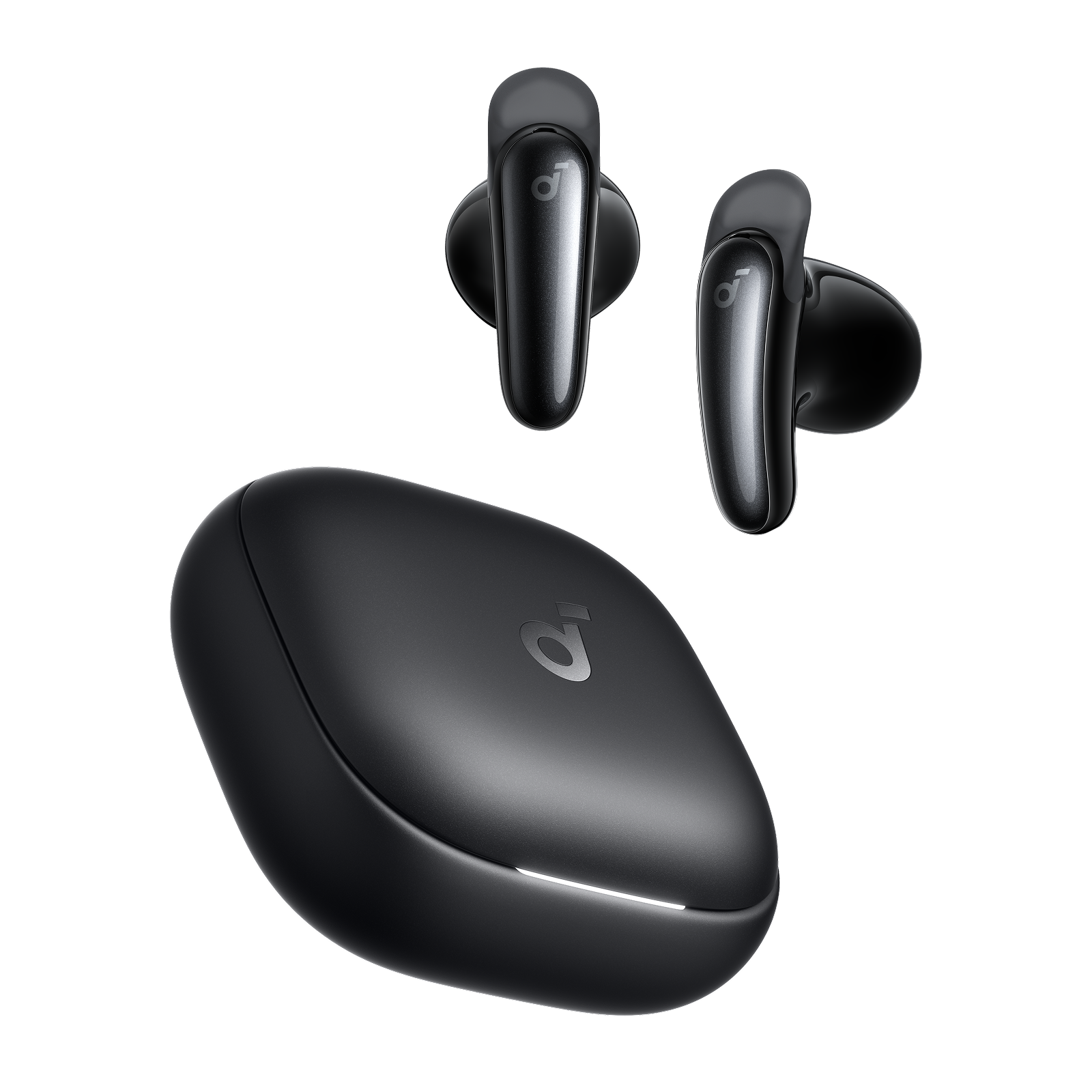 Anker Soundcore Liberty Buds,Semi-In-Ear Design with Real-Time Adaptive ANC