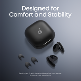 Anker Soundcore Liberty Buds,Semi-In-Ear Design with Real-Time Adaptive ANC