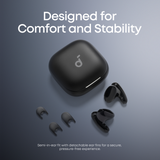 Anker Soundcore Liberty Buds,Semi-In-Ear Design with Real-Time Adaptive ANC