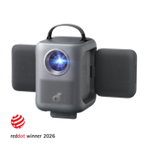 soundcore Nebula P1i | World's First Smart Portable Projector with Flippable Speakers