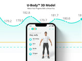 Eufy Smart Scale P2 Pro 3D body model in EufyLife app