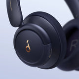 Soundcore Q30 headphones memory foam earcup close-up