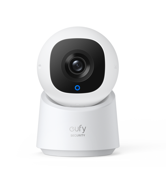 Eufy Security Indoor Camera C220 – 2K, 360° Pan & Tilt, AI Motion Detection, Night Vision, Two-Way Audio, Wi-Fi (Alexa & Google Compatible)