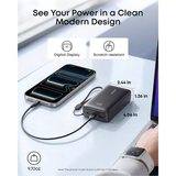 Anker - Zolo Power Bank (10K, 30W) - Black