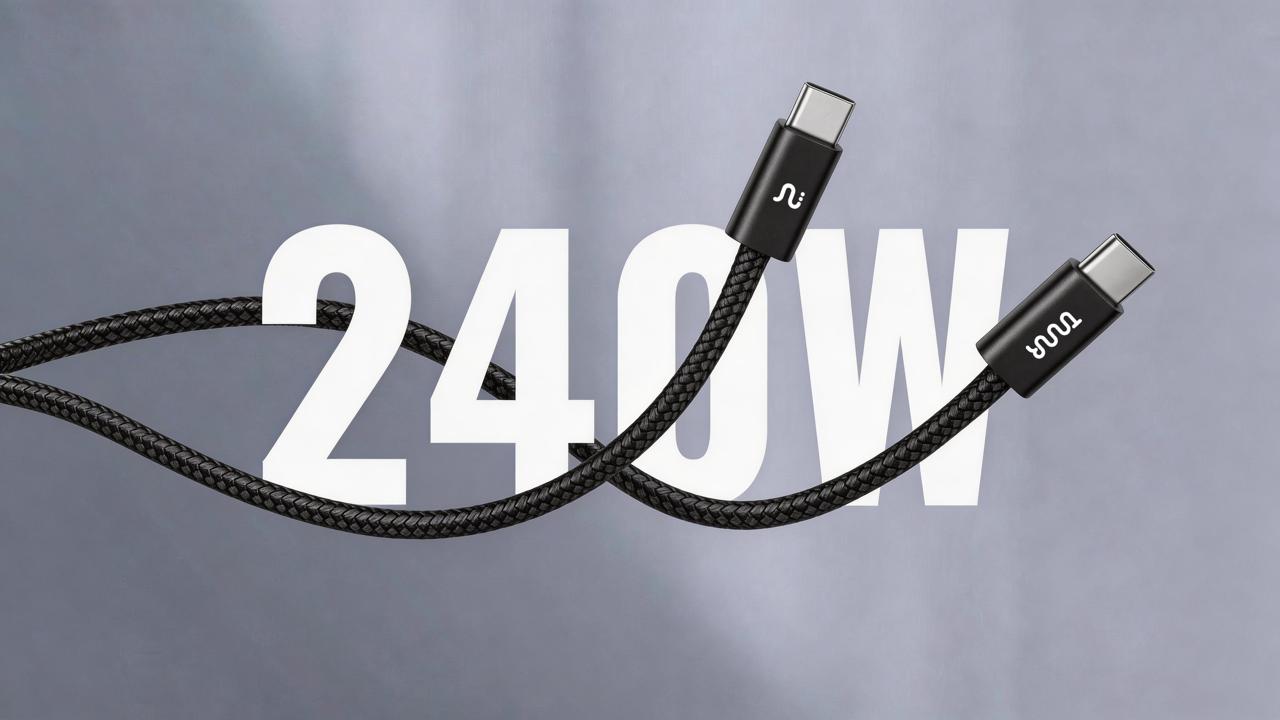 Zeno 240W USB-C to USB-C Cable