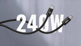 Zeno 240W USB-C to USB-C Cable