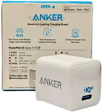 Anker Zolo 30w Usb-C Charger, IQ & PD 3.0, Mini Charger with Foldable Plugs, Low Temperature Charging, 10°C Cooler than Standard Charging, 2-Pin (US) - White